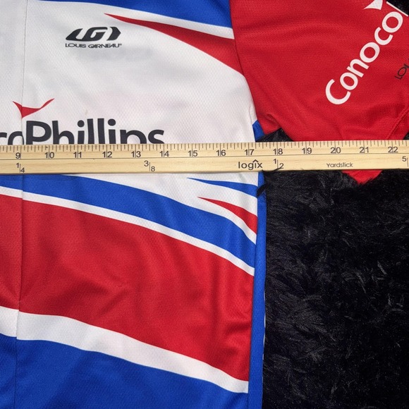 Louis Garneau Cycling Jersey Mens Large ConocoPhillips MS150 Bike Shirt - Picture 7 of 8